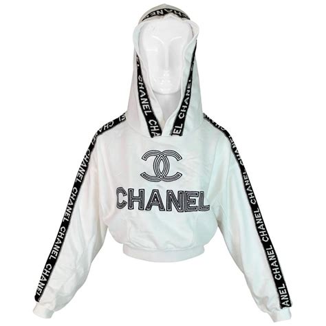 chanel crop sweatshirt|chanel jackets for sale.